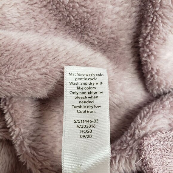 Athleta Double Cozy Karma Funnel Neck Sweater Womens Small Flora Mauve Pullover - Picture 8 of 8